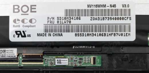 Матрица для  Lenovo ThinkPad 11e 5th Gen 20LN 20LM LCD assembly 1366*768 