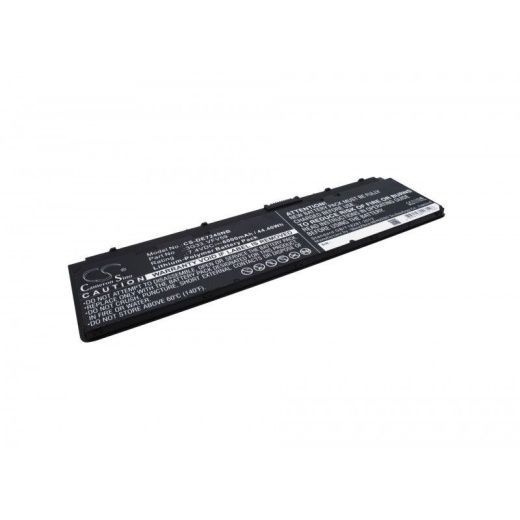 Аккумулятор CameronSino CS-DE7240NB для ноутбука Dell Latitude 12 7000, Latitude E7240, 7.4В, 6000 мАч, 44.4 Вт, Li-Polymer, черный