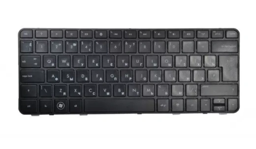 Клавиатура для HP Pavilion dm1-3000 Series, RU, Black frame/Black key