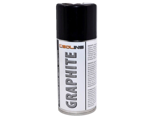 Токопроводящий лак на графитовой основе Solins Graphite, 200 мл., аэрозоль