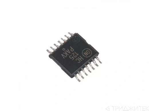 Микросхема цифровой логики 74HCT125DT-G