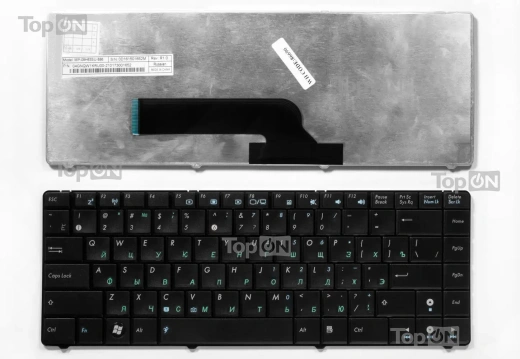 Клавиатура для ноутбука Asus K40, K40E, K40IN, K40IJ, K40AB, K40AN, X8AC, X8AE, X8IC, X8A, X8W, F82, P80, P81 Series TOP-86690