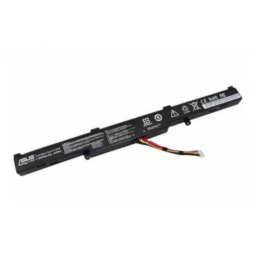 Аккумулятор (батарея) для ноутбука Asus X450J (A41-X550E), 14.4В 37Wh OEM черная