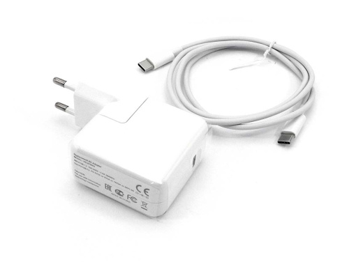 Блок питания (сетевой адаптер) для ноутбуков MacBook 5V 3A / 9V 3A / 15V 2A / 20V 1.5A 30W Type-C OEM