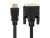 Кабель CAB13 HDMI (M) - DVI-I (M) 1.2м, черный (Vixion)