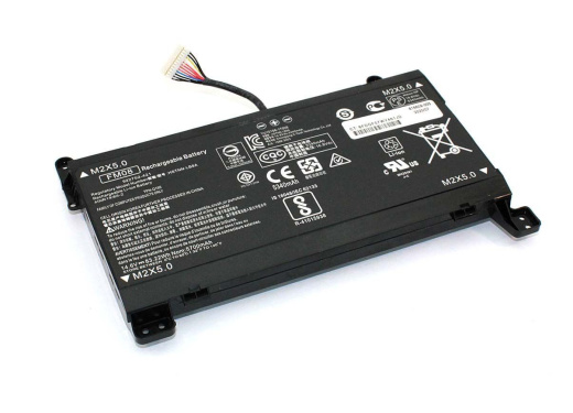 Аккумуляторная батарея для ноутбука HP 17-AN (FM08) 14.4V 5700mAh, 12 PIN (оригинал)