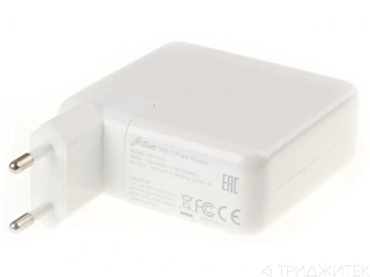 Блок питания (зарядное) для ноутбука MacBook 20.3 А, 61 Вт, Type-C (оригинал)