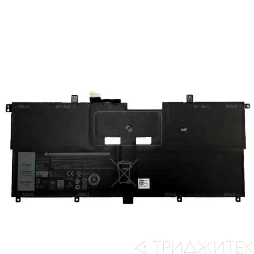 Аккумулятор для ноутбука Dell XPS 13 9365, 7.6V 5940mAh