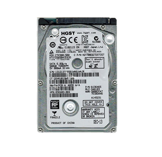 Жёсткий диск 2,5" 500Gb Hitachi (HTS725050A7E635)
