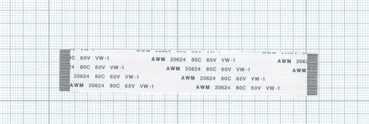 Шлейф универсальный 32pin, шаг 0,5мм, длина 10см