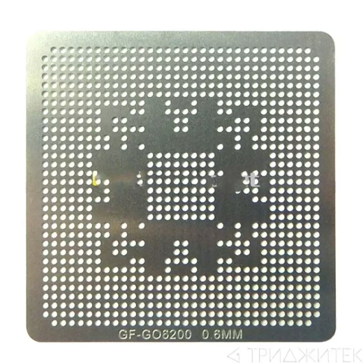 Трафарет BGA для GF-GO6200, по размеру чипа