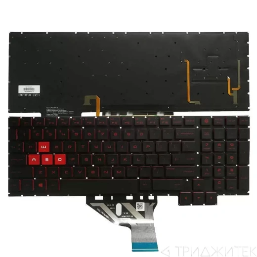 Клавиатура HP Omen 15-DC 15-DC0000TX , BLACK, Backlite, RU