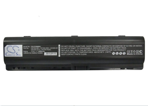 Аккумулятор CameronSino CS-CV3000HL для ноутбука HP G6000, G7000, dv2000, 10.8В, 4400 мАч, Li-ion, черный