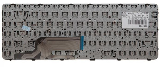 Клавиатура для ноутбука HP для Probook 430 G3, 430 G4, 440 G3, 445 G3, 440 G4, черная с рамкой, гор. Enter