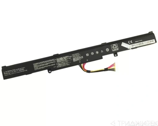 Аккумулятор (акб, батарея) A41N1611 для ноутбукa Asus ROG GL553V 14.4 В, 3300 мАч (оригинал)