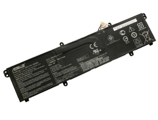 Аккумулятор (батарея) для ноутбука Asus VivoBook Flip 14, TM420IA, TP410UA, TP470EZ, V4050F, F413, M413, K433 (B31N1911), 42Wh, 3640мАч, 11.55В