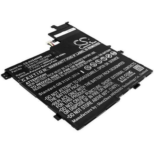 Аккумулятор CameronSino CS-AUS406NB для ноутбука Asus K406UA, K406UA-BM141T, 7.7В, 5000 мАч, 38.5 Вт, Li-Polymer, черный