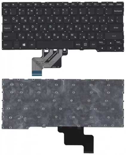 Клавиатура для ноутбука Lenovo Yoga 3 11 300-11IBR 300-11IBY 700-11ISK черная