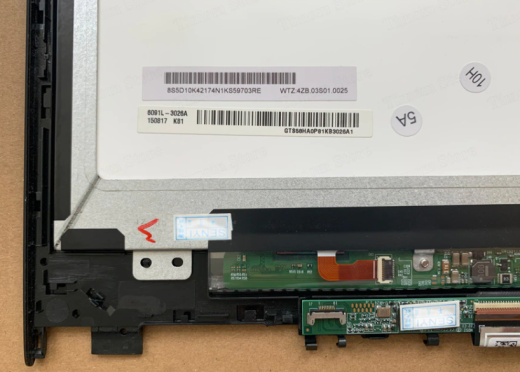 Матрица для  Lenovo 3-1580 80R4 ideapad Yoga 500-15ISK 80R6 15,6 LCD сенсорный экран 