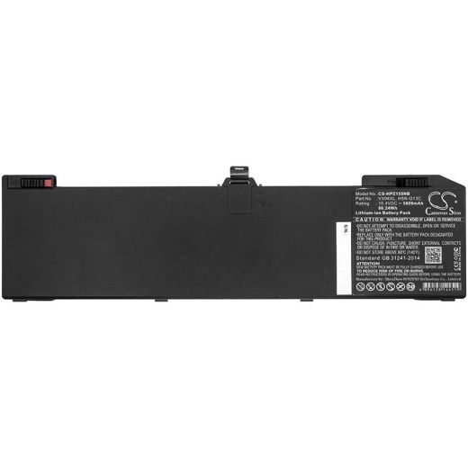 Аккумулятор CameronSino CS-HPZ155NB для ноутбука HP Zbook 15 G5, ZBook 15 G5 2YW99AV, 15.4В, 5600 мАч, 86.24 Вт, Li-ion, черный