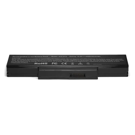 Аккумулятор для ноутбука Asus K72 4400-5200 мАч, 10.8В