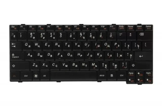 Клавиатура для Lenovo IdeaPad S12 RU, Black
