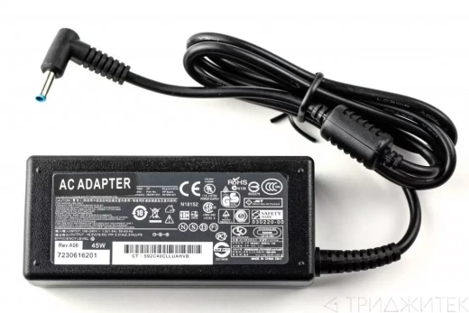 Блок питания для ноутбука HP 19.5V, 2.31A, 45W (4.5*3.0)