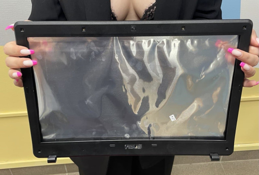 Задняя крышка матрицы для ноутбука Asus K52 ( крышка матрицы + рамка матрицы) 