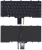 Клавиатура для ноутбука Dell Latitude E7250, E7270, черная без рамки
