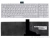 Клавиатура для ноутбука Toshiba Satellite C850, C870, C875 белая