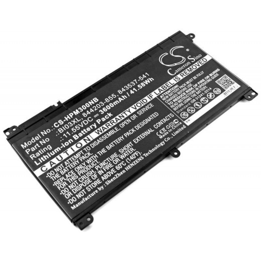 Аккумулятор CameronSino CS-HPM300NB для ноутбука HP Pavilion 13-U013NA, M3-U, M3-U001DX, 11.55В, 3600 мАч, 41.58 Вт, Li-ion, черный