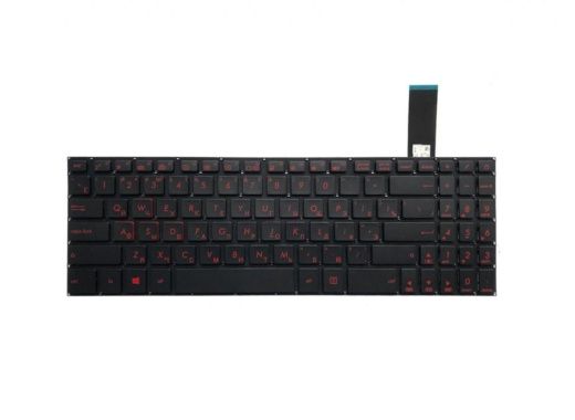 Клавиатура Asus FX570, Black, RU