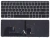 Клавиатура для ноутбука HP EliteBook 745 G3, черная с серой рамкой с указателем