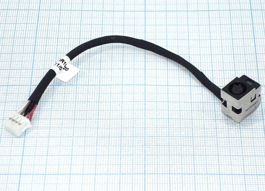 Разъем для ноутбука HP dv6-2000 c кабелем 6-pin