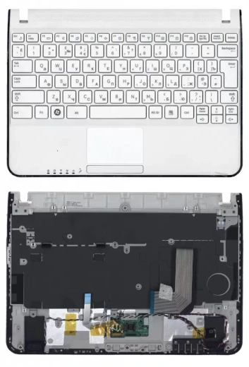 Клавиатура для ноутбука Samsung N210, N220 top panel