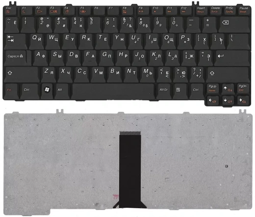 Клавиатура для ноутбукаv Lenovo 3000 N100, F41, V100 RU Series
