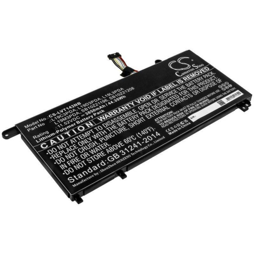 Аккумулятор CameronSino CS-LVT143NB для ноутбука Lenovo FRU TP1415 LG, ThinkBook 14 G2 ITL, 11.52В, 3850 мАч, 44.35 Вт, Li-Polymer, черный