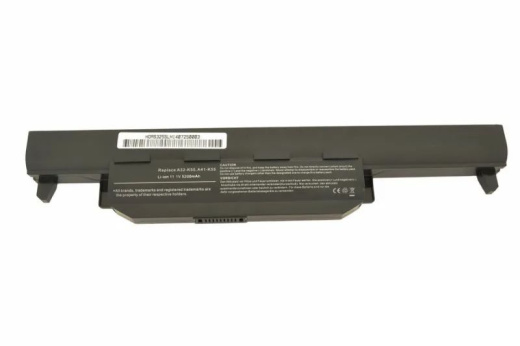 Аккумулятор для ноутбука Asus K55 (A32-K55), 10,8 V/5200 mAh, черный