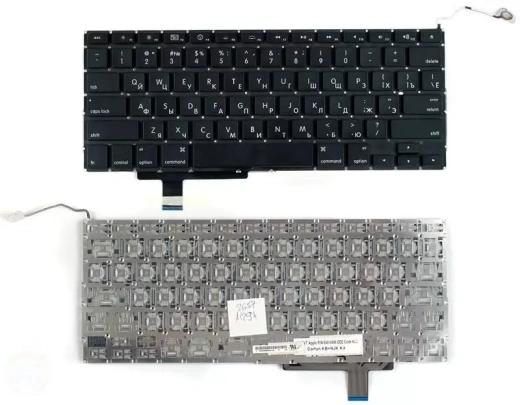 Клавиатура для ноутбука Apple Macbook A1297, flat Enter