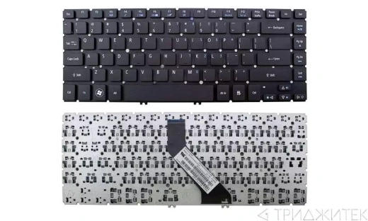 Клавиатура для ноутбука Acer Aspire V5-431, V5-471, черная