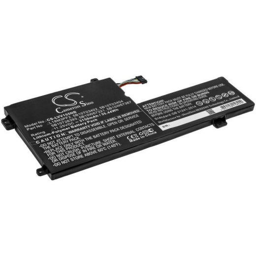 Аккумулятор CameronSino CS-LVV155NB для ноутбука Lenovo IdeaPad L340, L340 15iWL, 11.25В, 3150 мАч, 35.44 Вт, Li-Polymer, черный