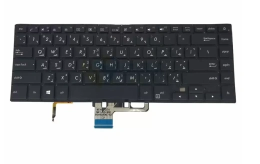 Клавиатура Asus UX390, Backlite, Black, RU