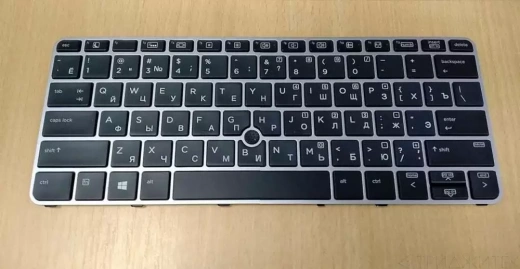 Клавиатура для ноутбука HP EliteBook 820 G3, 725 G3, черная