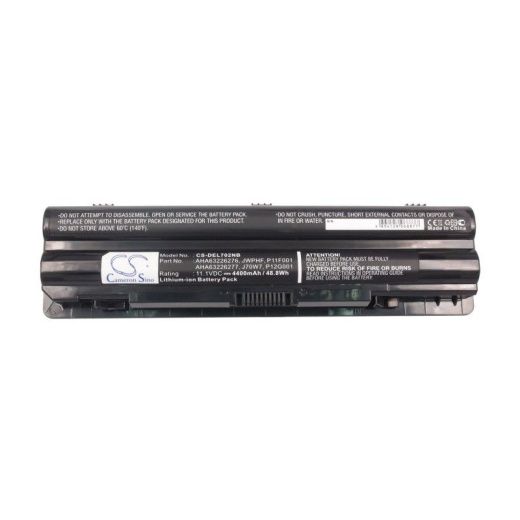 Аккумулятор CameronSino CS-DEL702NB для ноутбука Dell XPS 14, XPS 14 (L401X), 11.1В, 4400 мАч, 48.84 Вт, Li-ion, черный