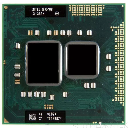 Процессор Socket 988 Core i3-380M 2533MHz (Arrandale, 3072Kb L3 Cache, SLBZX) RB