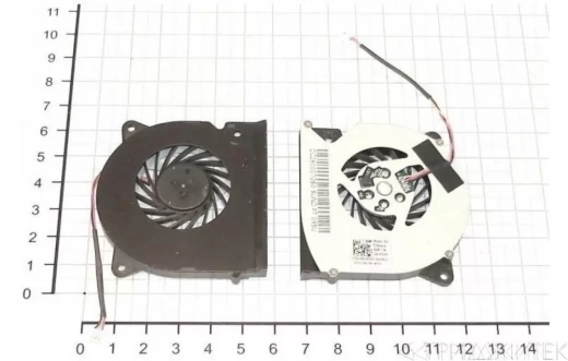 Вентилятор (кулер) для ноутбука Dell Inspiron Mini 12