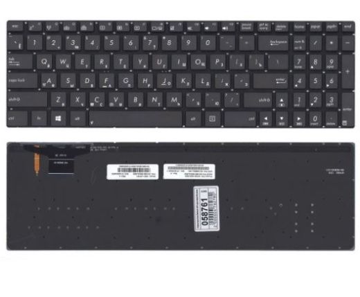 Клавиатура ASUS UX51, Black, Backlite, RU