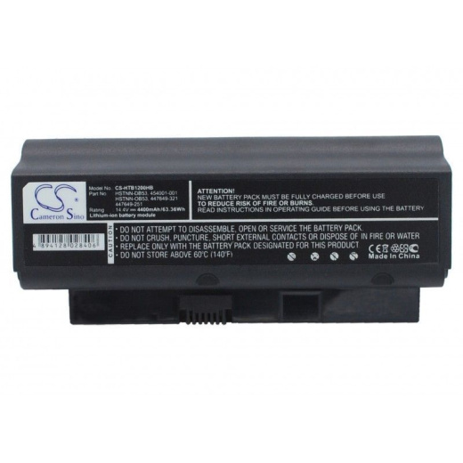 Аккумулятор CameronSino CS-HTB1200HB для ноутбука HP Business Notebook 2210b, 14.4В, 4400 мАч, Li-ion, черный