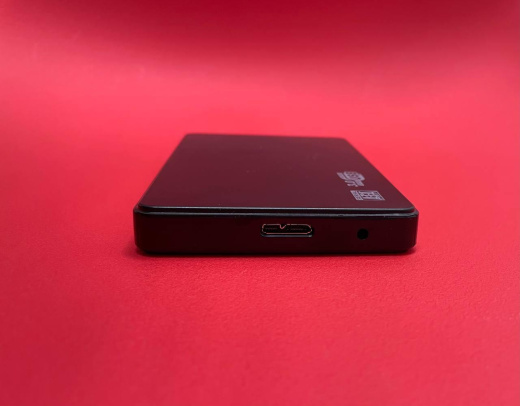 Бокс для жесткого диска 2,5" пластиковый USB 3.0 DM-2508 черный