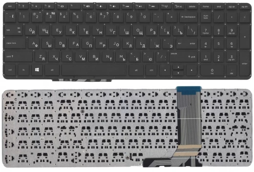 Клавиатура для ноутбука HP Envy 15-j000 without frame,flat Enter